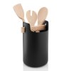 Suporte para utensílios 20 cm, com cabo de madeira, preto, Eva Solo