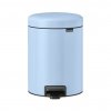 Caixote do lixo com pedal NEWICON 5 l, azul claro, Brabantia