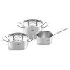 Jogo de panelas ORIGINAL-PROFI COLLECTION, com caçarola, conjunto de 3 unidades, Fissler