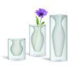 Vaso ESMERALDA 23,5 cm, branco, Philippi