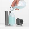 Dispensador de sabonete líquido 200 ml, resistente a impressões digitais, aço mate, Brabantia