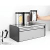 Caixa para pão FALL FRONT, resistente a impressões digitais, aço mate, Brabantia