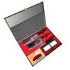 Conjunto de facas japonesas JOSHI SAKURA, 4 peças, com pedra de afiar, caixa de oferta, Dellinger
