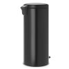Caixote do lixo com pedal NEWICON 30 l, preto mate, Brabantia