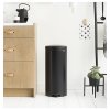 Caixote do lixo com pedal NEWICON 30 l, preto mate, Brabantia