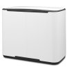 Caixote do lixo com pedal BO 36 l, branco, Brabantia