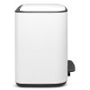 Caixote do lixo com pedal BO 36 l, branco, Brabantia