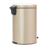 Caixote do lixo com pedal NEWICON 20 l, champanhe, Brabantia