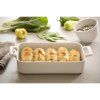 Assadeira de vidro BELLE CUISINE 1,7 l, branco, retangular, REVOL