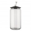 Recipiente para comida de gato MIOJAR 1,5 l, preto, vidro, Alessi