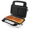 Sanduicheira SNACK XL SW701110 com placa para waffles, branca, Tefal
