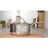 Jogo de panelas INTUITION B864SA74, conjunto de 10 unidades, Tefal