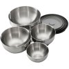 Conjunto de tigelas de cozinha NEST PREP&STORE 95025, 4 unidades, com tampa, aço inoxidável, Joseph Joseph