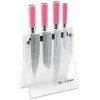 Conjunto de facas PINK SPIRIT, 5 pc, com suporte magnético, F.DICK