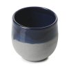 Copo de café NO.W 80 ml, conjunto de 6 unidades, azul anil, REVOL
