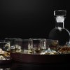 Conjunto de copos de uísque THE PEAKS, garrafa de uísque, base para copos e bandeja, 14 pc, Liiton