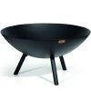 Fogueira FLAMES 56 cm, preto, Philippi