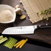 Faca Santoku com afiação 17 cm Classic Ikon WÜSTHOF