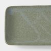 Prato de servir GREEN FADE 29,5 x 12 cm, retangular, cor verde, MIJ