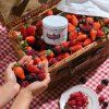 Chá branco WHITE BERRIES, lata de 90 g de chá de folhas soltas, Kusmi Tea