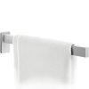 Toalheiro LINEA 42 cm, cor mate, aço inoxidável, Zack