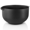 Tigela de cozinha EVA 4,0 l, cor preto, plástico, Eva Solo