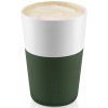 Caneca térmica para café com leite 360 ml, conjunto de 2 unidades, esmeralda verde, Eva Solo