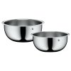 Tigela de cozinha GOURMET, conjunto de 2, aço inoxidável, WMF