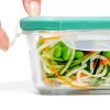 Recipiente para alimentos GOOD GRIPS 400 ml, cor verde, vidro, OXO