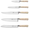 Bloco de facas VERNEUIL com facas BROCELIANDE, conjunto de 6, Lion Sabatier