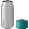Caneca de viagem 340 ml, cor marine, aço inoxidável, Black+Blum