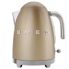 Chaleira elétrica KLF03CHMEU 1,7 l, dourada, Smeg