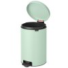 Caixote de lixo com pedal NEWICON 20 l, cor verde jade, aço, Brabantia