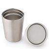 Caneca térmica MAKE & TAKE 200 ml, cor cinzento-claro, aço, Brabantia