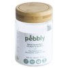 Recipiente para armazenar alimentos PKV-026 450 ml, vidro / bambu, Pebbly