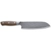 Faca Santoku DARKNITRO 18 cm, marrom, F.DICK