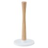 220532 drzak na kuchynske uterky roll it 30 cm bila plast drevo rig tig