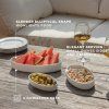 228367 2 servirovaci misa legio nova 26 cm bila porcelan eva trio
