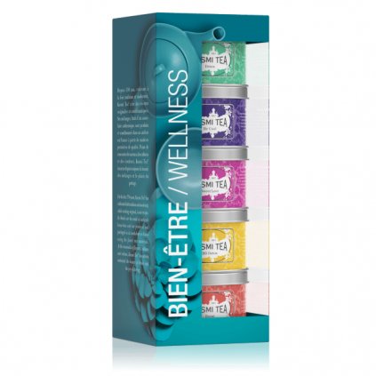 Set cadou ceaiuri Wellness Kusmi Tea 5x cutii