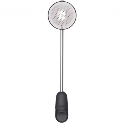 Infuzor de ceai GOOD GRIPS 18 cm, negru, oțel inoxidabil, OXO
