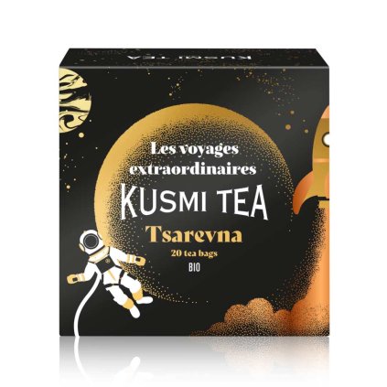 Ceai negru TSAREVNA 2025, 20 de pungi de muselină, Kusmi Tea