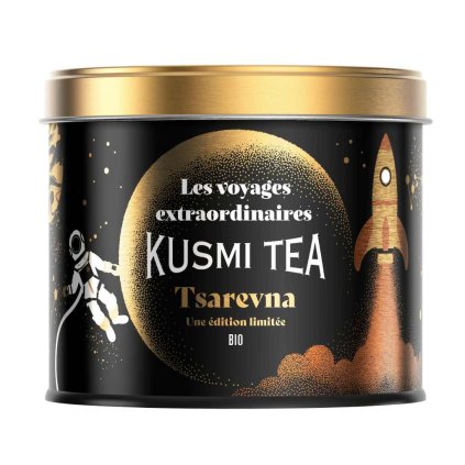Ceai negru TSAREVNA 2025, cutie de 120 g, Kusmi Tea