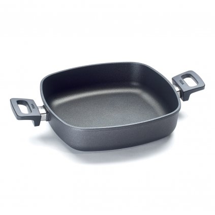 Tigaie pentru servire TITANIUM NOWO 28 x 28 cm, titan, WOLL