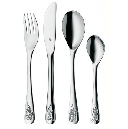 Set de tacâmuri pentru copii, 4 buc, pitici, WMF