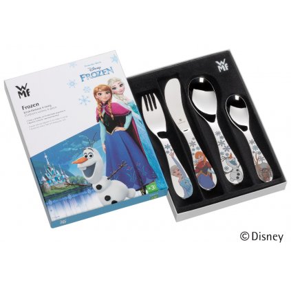 Tacâmuri pentru copii 4 buc set "Regatul de Gheață" ©Disney WMF