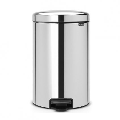 Coș cu pedală NEWICON 20 l, oțel lucios, Brabantia