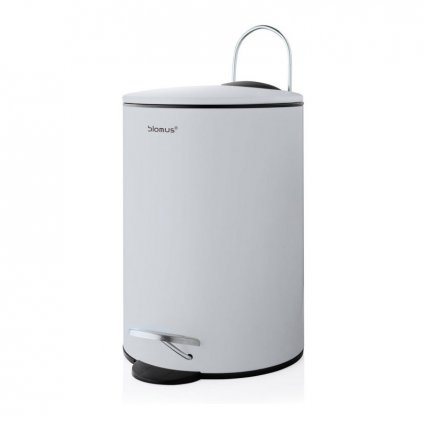 Coș de gunoi pentru baie TUBO, 3 l, gri, Blomus