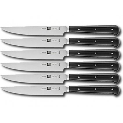 Set cuțite pentru friptură STEAK SET, 6 buc, negru, Zwilling