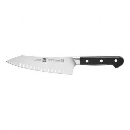 Cuțit Santoku PRO 18 cm, cu caneluri, Zwilling