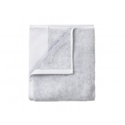 Prosop pentru mâini RIVA set de 4 buc, 30 x 30 cm, gri deschis, Blomus